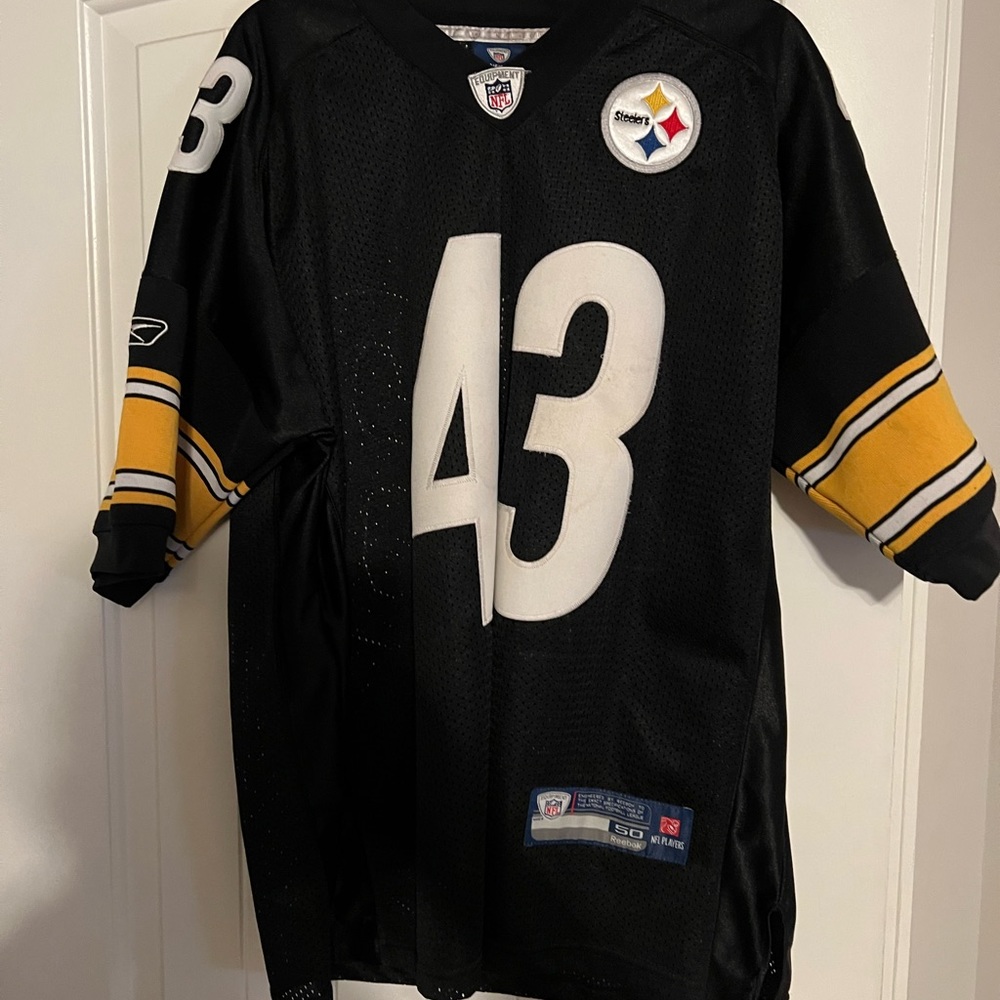 Troy Polamalu authentic Steelers home jersey